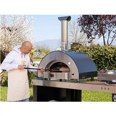 Alfa Forni Low & Slow Kit 5 Pizze - Gas (Moderno) 2