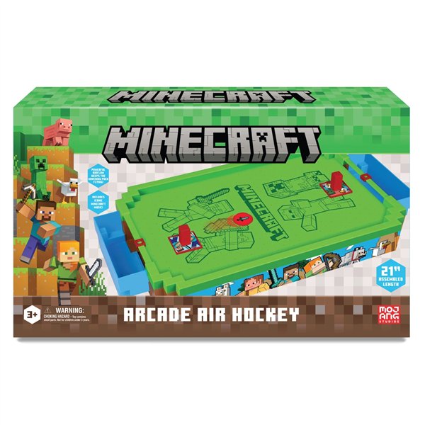 Ambassador Minecraft Arcade Air Hockey Overworld