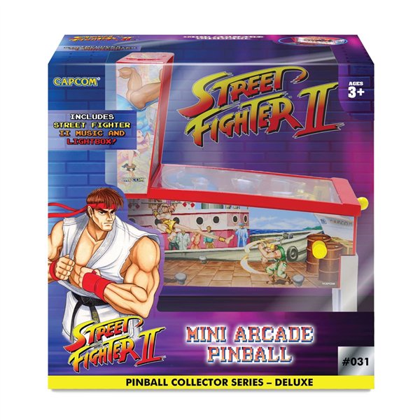 Ambassador Streetfighter Collectible Pinball