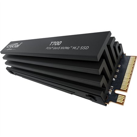 Crucial T700 con heatsink 1TB PCIe Gen5 NVMe M.2 SSD