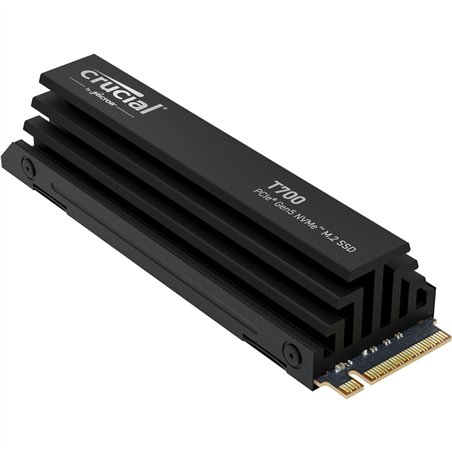Crucial T700 con heatsink 1TB PCIe Gen5 NVMe M.2 SSD
