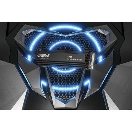 Crucial T700 con heatsink 1TB PCIe Gen5 NVMe M.2 SSD
