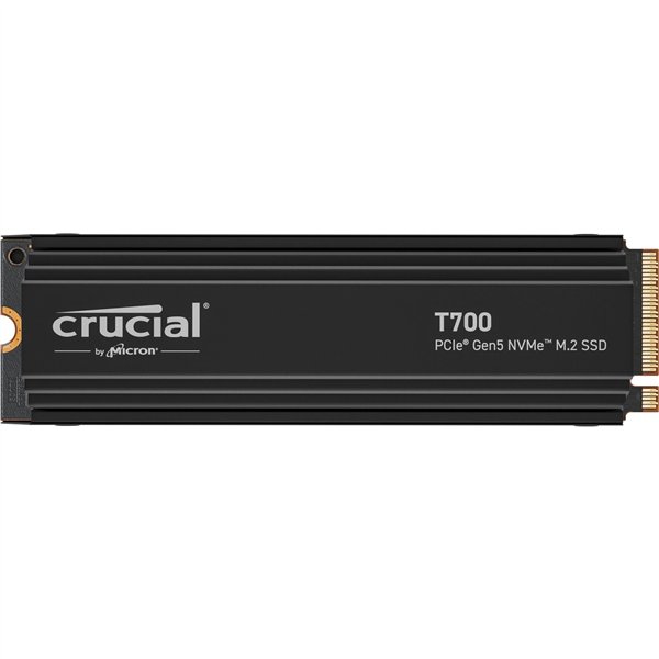 Crucial T700 con heatsink 2TB PCIe Gen5 NVMe M.2 SSD