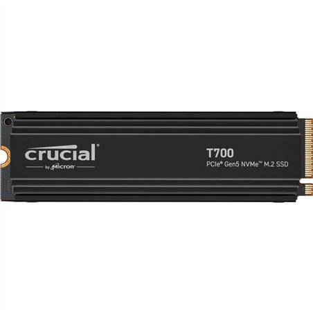 Crucial T700 con heatsink 2TB PCIe Gen5 NVMe M.2 SSD
