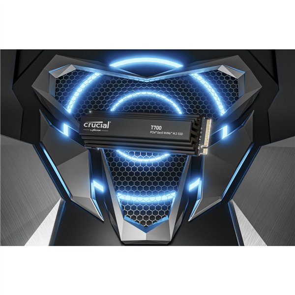 Crucial T700 con heatsink 2TB PCIe Gen5 NVMe M.2 SSD