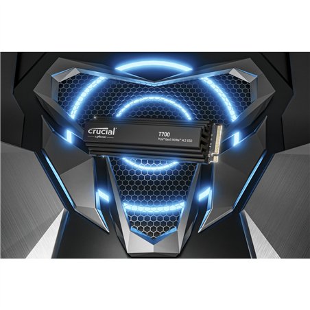 Crucial T700 con heatsink 2TB PCIe Gen5 NVMe M.2 SSD