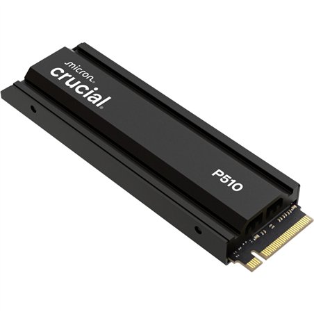 Crucial P510 Gen5 2280       2TB NVMe PCIe M.2 SSD c. diss.calore