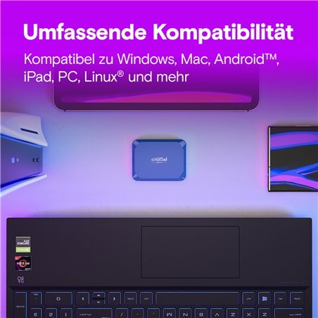 Crucial X10                  1TB portatile SSD USB 3.2 tipo C