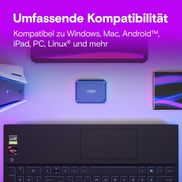 Crucial X10                  4TB portatile SSD USB 3.2 tipo C