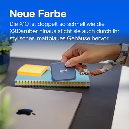 Crucial X10                  4TB portatile SSD USB 3.2 tipo C