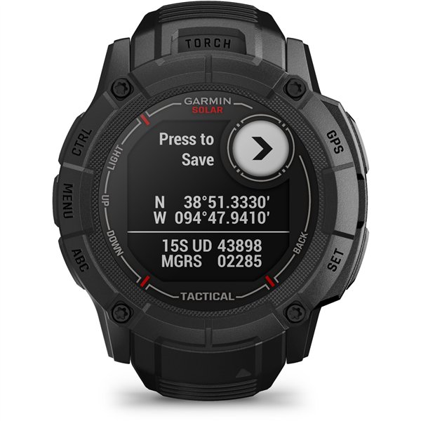 Garmin Instinct 2X Solar Tactical Edition schwarz