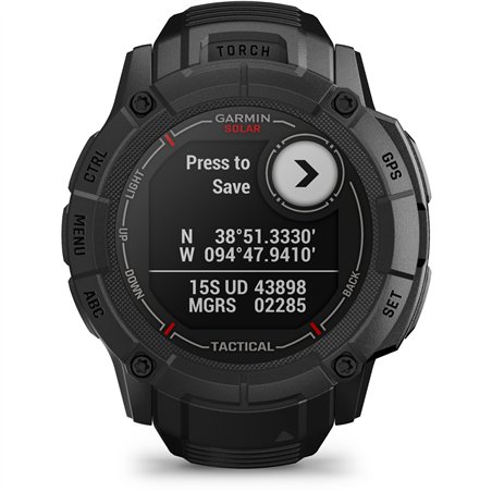 Garmin Instinct 2X Solar Tactical Edition schwarz