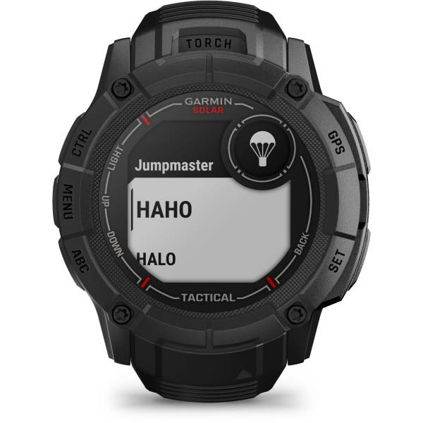 Garmin Instinct 2X Solar Tactical Edition schwarz