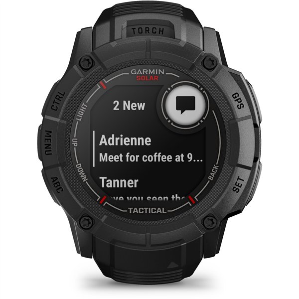Garmin Instinct 2X Solar Tactical Edition schwarz