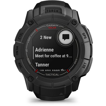 Garmin Instinct 2X Solar Tactical Edition schwarz