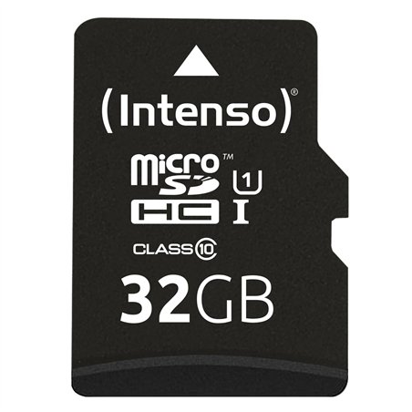 Intenso microSDHC Card      32GB C10 UHS-I Premium con adatt.