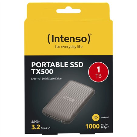 Intenso SSD esterno TX500    1TB USB 3.2 Gen 2x1 marrone