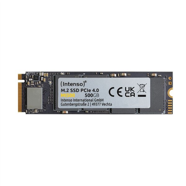 Intenso M.2 SSD MI500      500GB PCIe NVMe Gen 4x4