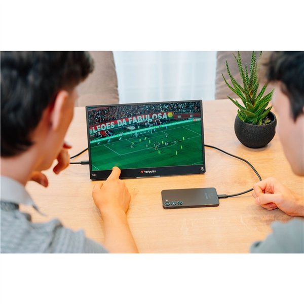 Intenso Powerb. S10000  10000mAh integr.USB-C Kabel, grau 7333034