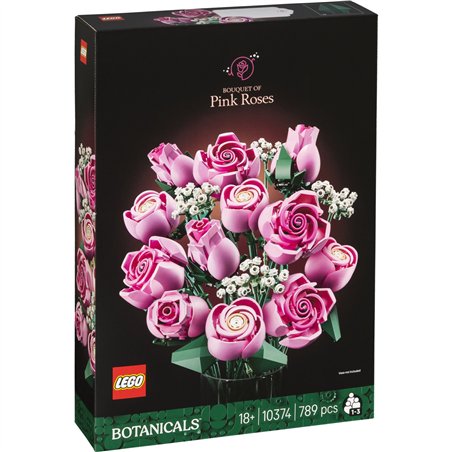 LEGO Botanicals 10374 Bouquet of Pink Roses