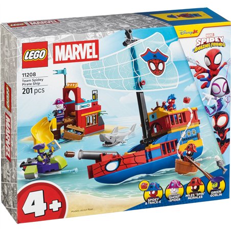LEGO Spidey 11208 Team Spidey Pirate Ship