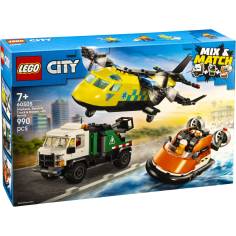 LEGO City 60505        Airplane, Service Truck & Hovercraft Remix