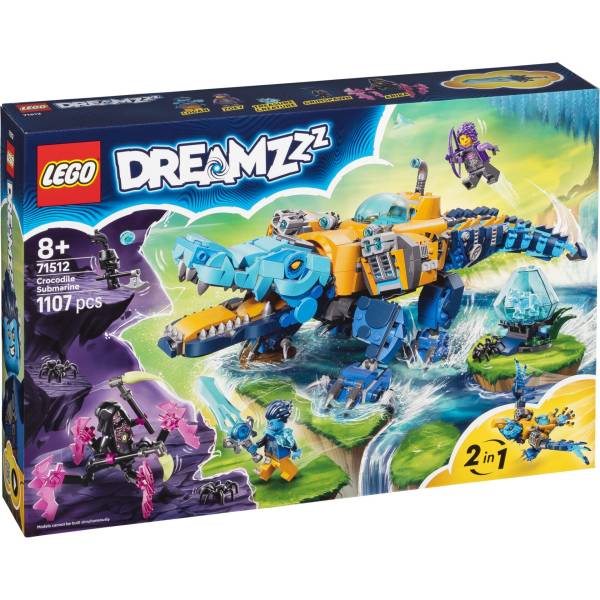 LEGO DREAMZzz 71512 Crocodile Submarine