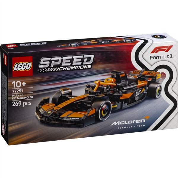 LEGO Speed Champions 77251 McLaren F1 Team MCL38 Race Car