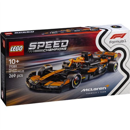 LEGO Speed Champions 77251 McLaren F1 Team MCL38 Race Car