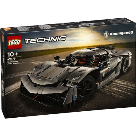 LEGO Technic 42173 Koenigsegg Jesko Aboslut Grey Hypercar