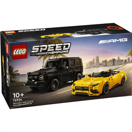LEGO Speed Champions 76924 Mercedes AMG G 63 & SL 63