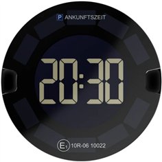 OOONO P-Disc No3 schwarz elektr. Parkscheibe fürs Auto