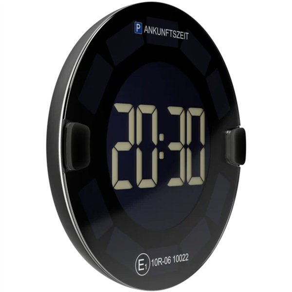 OOONO P-Disc No3 schwarz elektr. Parkscheibe fürs Auto