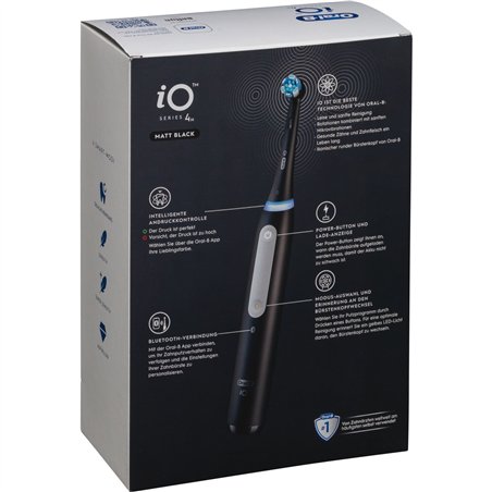 Oral-B iO Series 4 Matt Black + custodia