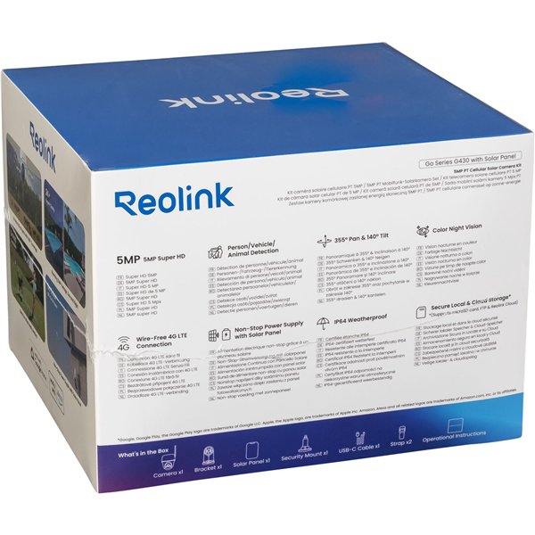 Reolink Go Series G430 mit Solar Panel