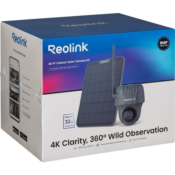 Reolink G450 mit Solar Panel 2