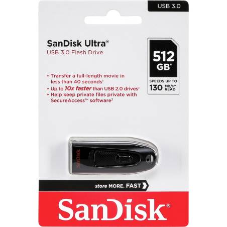 SanDisk Ultra USB 3.0      512GB SDCZ48-512G-G46
