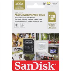 SanDisk Max Endurance      128GB microSDHC     SDSQQVR-128G-GN6IA