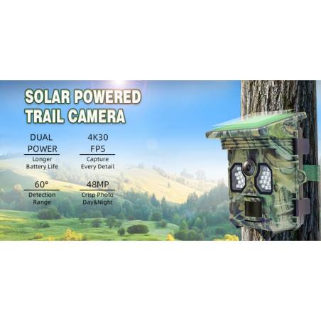 Stealth Gear Racoon Solar 4K Wildkamera