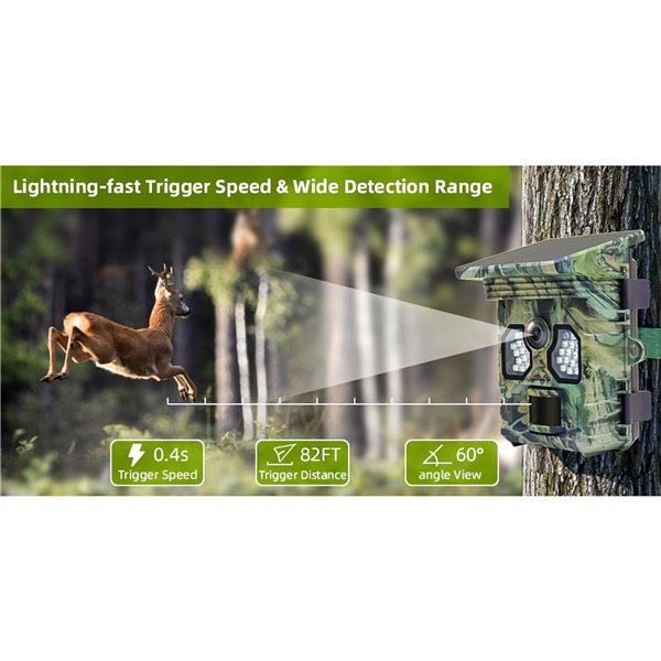 Stealth Gear Racoon Solar 4K Wildkamera