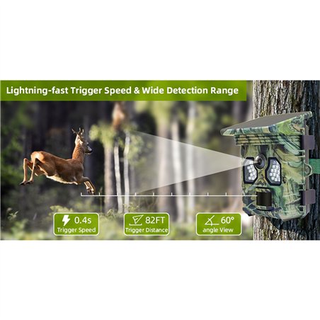 Stealth Gear Racoon Solar 4K Wildkamera