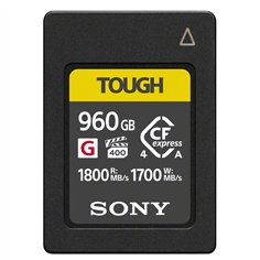 Sony CFexpress Type A      960GB TOUGH  R/W 1800/1700MBs CEAG960T