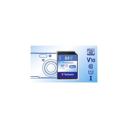 Verbatim SDXC scheda 64GB Class 10