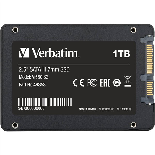 Verbatim Vi550 S3 2,5  SSD   1TB SATA III                  49353
