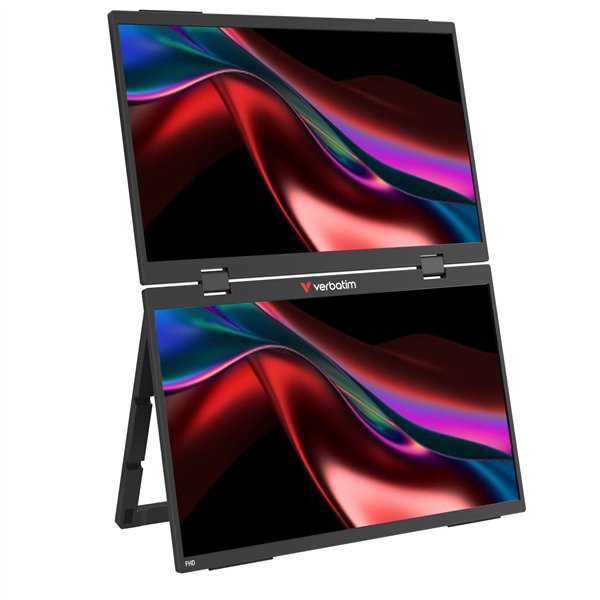 Verbatim Portable 15.6 Dual Monitor Essentials