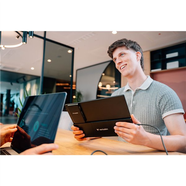 Verbatim Portable WUXGA Touch Monitor ALU Power Bank 5000mAh