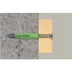 Fischer tassello univ. UX verde 8x50 R 2