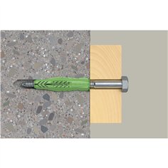 Fischer tassello univ. UX verde 10x60 R 2