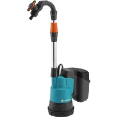 Gardena 2000/2 18V P4A   pompa a cisterna acqua piovana a batt.