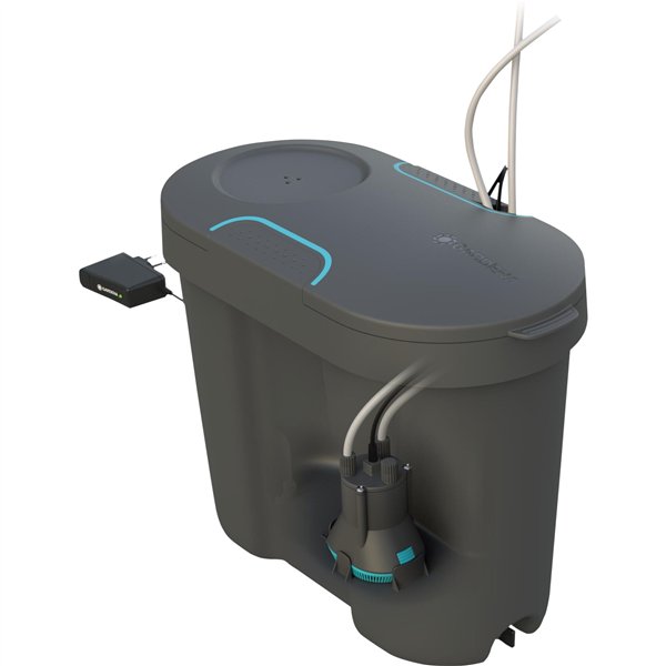 Gardena set irrigazione vacanze con contenitore riserva acqua